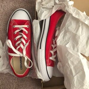 Red converse